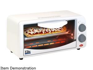 Maxi-Matic ETO-113 White 2-Slice Toaster Oven with Timer Maxi-Matic ETO-113 White 2-Slice Toaster Oven with Timer