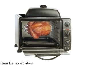 Maxi-Matic ERO-2008NZS Elite Cuisine 6 Slice Countertop Toaster Oven Rotisserie & Broiler Maxi-Matic ERO-2008NZS Elite Cuisine 6 Slice Countertop Toaster Oven Rotisserie & Broiler