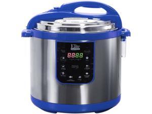 Elite EPC-1013BL 10 Quarts Electric Pressure Cooker (Stainless Steel) Blue Elite EPC-1013BL 10 Quarts Electric Pressure Cooker (Stainless Steel) Blue