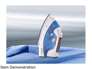 Sunbeam GCSBBV-212-00A Simple Press Iron, White & Blue White & Blue Sunbeam GCSBBV-212-00A Simple Press Iron, White & Blue White & Blue