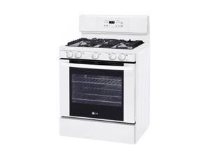 LG Freestanding Gas Range LRG3091SW White LG Freestanding Gas Range LRG3091SW White