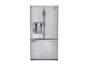 30.7 cu. ft. French Door Refrigerator with Spill Protector Glass Shelves, Humidity Crispers, Air/Water Filters and External Ice/Water Dispenser: Stainless Steel 30.7 cu. ft. French Door Refrigerator with Spill Protector Glass Shelves, Humidity Crispers, Air/Water Filters and External Ice/Water Dispenser: Stainless Steel