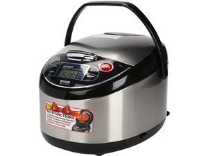 Tiger JAX-T18U Microcomputer Controlled 10 Cups(Uncooked), 20 Cups(Cooked) Multifunctional Rice Cooker, Black Tiger JAX-T18U Microcomputer Controlled 10 Cups(Uncooked), 20 Cups(Cooked) Multifunctional Rice Cooker, Black