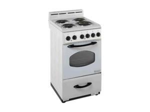 Avanti 1 Oven And 4 Cooking Elements Range ER2001G White Avanti 1 Oven And 4 Cooking Elements Range ER2001G White