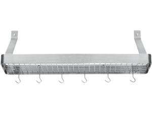 Cuisinart CRBS-36B 36-Inch Rectangular Bookshelf Rack, Brushed Stainless Cuisinart CRBS-36B 36-Inch Rectangular Bookshelf Rack, Brushed Stainless