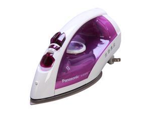 Panasonic NI-E650TR Steam/Dry Iron with Titanium, Non-Stick Coated Curved Soleplate White / Violet Panasonic NI-E650TR Steam/Dry Iron with Titanium, Non-Stick Coated Curved Soleplate White / Violet