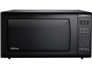 Panasonic 1250 Watts Black 1.6 Cu. Ft. Countertop Microwave Oven with Inverter Technology NN-SN736B Panasonic 1250 Watts Black 1.6 Cu. Ft. Countertop Microwave Oven with Inverter Technology NN-SN736B