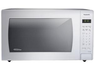 Panasonic 1250 Watts 2.2 Cu. Ft. 1250W Genius Sensor Countertop Microwave Oven with Inverter Technology, White NN-SN936W White Panasonic 1250 Watts 2.2 Cu. Ft. 1250W Genius Sensor Countertop Microwave Oven with Inverter Technology, White NN-SN936W White