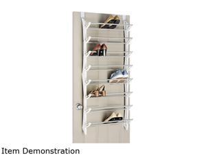 Whitmor 6486-1754-WHT OTD Shoe Rack 24 PAIR Whitmor 6486-1754-WHT OTD Shoe Rack 24 PAIR