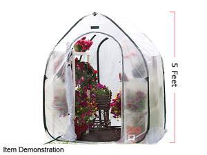 FlowerHouse FHPH155 5-ft PlantHouse Greenhouse FlowerHouse FHPH155 5-ft PlantHouse Greenhouse