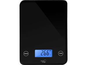 Smart Weigh Digital Kitchen Scale with Glass Top, Audible Touch Buttons Smart Weigh Digital Kitchen Scale with Glass Top, Audible Touch Buttons