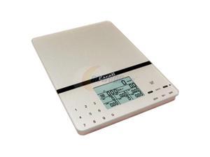 Escali 115NS Cesto Portable Scale Silver Escali 115NS Cesto Portable Scale Silver