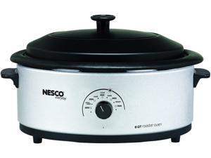NESCO 4816-47 Silver 6 Qt. 6qt Roaster Oven NESCO 4816-47 Silver 6 Qt. 6qt Roaster Oven