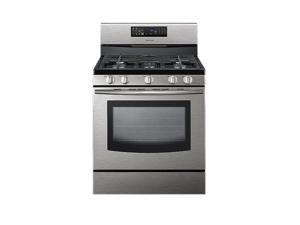SAMSUNG 5.8 cu. ft. Freestanding Gas Range with Fan Convection FX510BGS Stainless Steel SAMSUNG 5.8 cu. ft. Freestanding Gas Range with Fan Convection FX510BGS Stainless Steel
