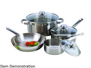 Cookpro PRO503 Cookware Set 7 Pieces Encapsulated Base Stainless steel Cookpro PRO503 Cookware Set 7 Pieces Encapsulated Base Stainless steel