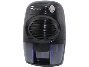 Pursonic DHM200 Compact Dehumidifier Black Black Pursonic DHM200 Compact Dehumidifier Black Black