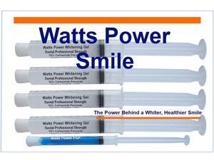 Watts Power WP40+1 Professional 35% Dual Action Surface & Deep Stain Teeth Whitening Gels - Huge 10ml Gels Plus NEW Enamel Booster Gel - Kosher Certified USA Watts Power WP40+1 Professional 35% Dual Action Surface & Deep Stain Teeth Whitening Gels - Huge 10ml Gels Plus NEW Enamel Booster Gel - Kosher Certified USA