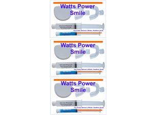 Watts Power WP35%-3Pack 3 Pack - Complete Professional 35% Dual Action Surface & Deep Stain Teeth Whitening Kits with NEW FCP Enamel Booster Gels by Watts Power White - Kosher Certified USA Watts Power WP35%-3Pack 3 Pack - Complete Professional 35% Dual Action Surface & Deep Stain Teeth Whitening Kits with NEW FCP Enamel Booster Gels by Watts Power White - Kosher Certified USA