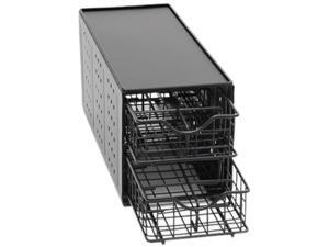 Lipper 8664 Black Two Tier Single cup Drawer Stand Lipper 8664 Black Two Tier Single cup Drawer Stand