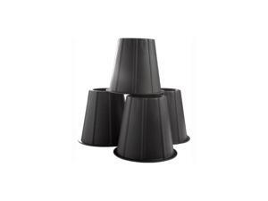 Range Kleen WWK0562 Under Bed Spacers - Black Set of 4 Range Kleen WWK0562 Under Bed Spacers - Black Set of 4