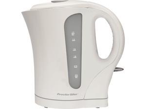 Proctor Silex K4090 White 1.7 Liter Electric Kettle Proctor Silex K4090 White 1.7 Liter Electric Kettle