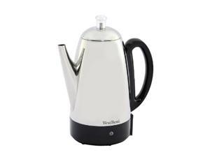 West Bend 54159 Stainless steel 12 Cup Stainless Steel Percolator West Bend 54159 Stainless steel 12 Cup Stainless Steel Percolator