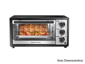 Hamilton Beach 31508 Black 6 Slice Capacity Toaster Oven Hamilton Beach 31508 Black 6 Slice Capacity Toaster Oven