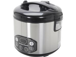 Hamilton Beach 37536 Black/Stainless Steel Digital Simplicity Deluxe Rice Cooker/Steamer Hamilton Beach 37536 Black/Stainless Steel Digital Simplicity Deluxe Rice Cooker/Steamer