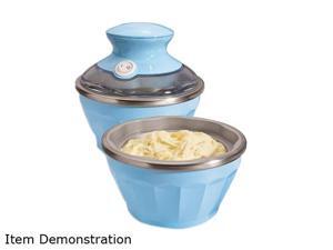 Hamilton Beach 68550E Half Pint Soft-Serve Ice Cream Maker Blueberry Hamilton Beach 68550E Half Pint Soft-Serve Ice Cream Maker Blueberry