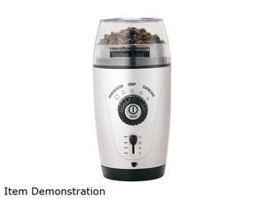Hamilton Beach 80365 Silver Custom Grind Hands-Free 12 Cup Coffee Grinder Hamilton Beach 80365 Silver Custom Grind Hands-Free 12 Cup Coffee Grinder