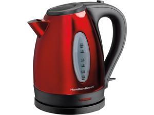 Hamilton Beach 40885 Red 1.7 Liter Electric Kettle Hamilton Beach 40885 Red 1.7 Liter Electric Kettle