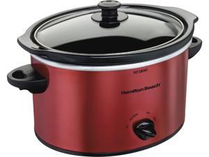 Hamilton Beach 33230 Red 3 Qt. 3 Quart Slow Cooker Hamilton Beach 33230 Red 3 Qt. 3 Quart Slow Cooker