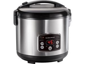 Hamilton Beach 37548 Rice & Hot Cereal Cooker, Stainless Steel Hamilton Beach 37548 Rice & Hot Cereal Cooker, Stainless Steel