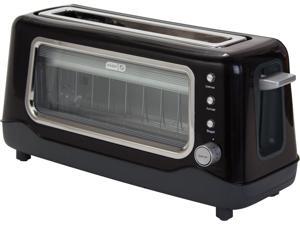 Storebound DVTS501BK Black Dash Clear View Toaster, Window, 2 Slice Long Slot Storebound DVTS501BK Black Dash Clear View Toaster, Window, 2 Slice Long Slot