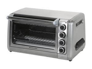 KitchenAid KCO111CU Contour Silver 10 inch Countertop Oven KitchenAid KCO111CU Contour Silver 10 inch Countertop Oven