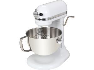 KitchenAid KV25MEXWH Professional 550 Plus 5.5 Qt. Stand Mixer, Bowl Lift White KitchenAid KV25MEXWH Professional 550 Plus 5.5 Qt. Stand Mixer, Bowl Lift White