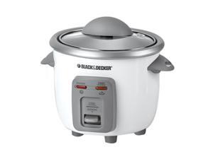 Black & Decker RC3303 White 1.5 Cups (Uncooked)/3 Cups (Cooked) Rice Cooker Black & Decker RC3303 White 1.5 Cups (Uncooked)/3 Cups (Cooked) Rice Cooker