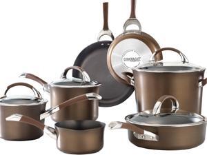 Circulon 82765 11-Piece Cookware Set, Brown Brown Circulon 82765 11-Piece Cookware Set, Brown Brown