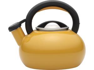 Circulon 51245 Yellow 1.5-Quart sunrise teakettle, mustard yellow Circulon 51245 Yellow 1.5-Quart sunrise teakettle, mustard yellow