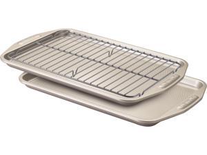 Circulon 57091 Nonstick Bakeware 3-Piece Bakeware Set, Gray Circulon 57091 Nonstick Bakeware 3-Piece Bakeware Set, Gray