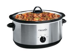 Crock-Pot SCV700SS 7-Quart Oval Manual Slow Cooker, Silver Crock-Pot SCV700SS 7-Quart Oval Manual Slow Cooker, Silver