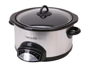 CROCK-POT SCRP500-SP Stainless Steel 5 Qt. 5 Qt. Programmable Slow Cooker CROCK-POT SCRP500-SP Stainless Steel 5 Qt. 5 Qt. Programmable Slow Cooker