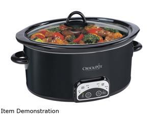 CROCK-POT SCCPVP400-B Black 4 Qt. Smart-Pot 4-Quart Digital Slow Cooker, Black CROCK-POT SCCPVP400-B Black 4 Qt. Smart-Pot 4-Quart Digital Slow Cooker, Black
