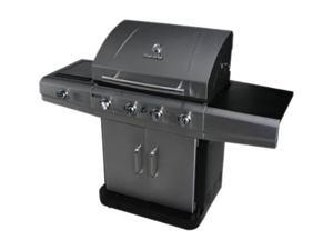Char-Broil Stainless Four-burner Dual Fuel with Sideburner 463270311 2 Tone Char-Broil Stainless Four-burner Dual Fuel with Sideburner 463270311 2 Tone