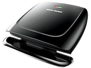 George Foreman 8-Serving Classic Plate Grill, Black GR2120B Black George Foreman 8-Serving Classic Plate Grill, Black GR2120B Black