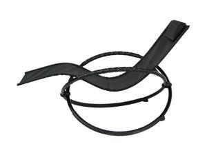 Sinochem Ningbo NE-76015BLK Black Orbital Lounge Chair Sinochem Ningbo NE-76015BLK Black Orbital Lounge Chair