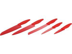 Fagor 5-Piece Stainless Steel Non-Stick Cutlery Set With Protective Sheath Fagor 5-Piece Stainless Steel Non-Stick Cutlery Set With Protective Sheath