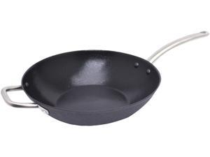 Starfrit 32154-006-HELP Light Cast Iron 11 Inch Fry Pan With Helper Handle Starfrit 32154-006-HELP Light Cast Iron 11 Inch Fry Pan With Helper Handle