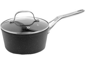Starfrit 060315-004-0000 The Rock Saucepan With Glass Lid (2-quart) Starfrit 060315-004-0000 The Rock Saucepan With Glass Lid (2-quart)