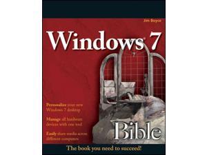 Windows 7 Bible Bible Boyce, Jim Windows 7 Bible Bible Boyce, Jim